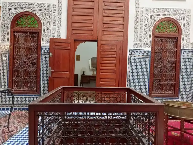 Dar Lala Chafia 2 tiled patio